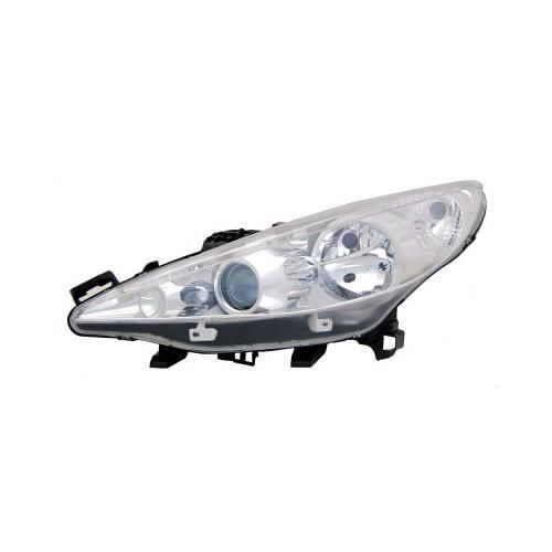 Phare Gauche Avec Clignotant H7 H7 H1 Avec Module De Direction Pour Peugeot 207