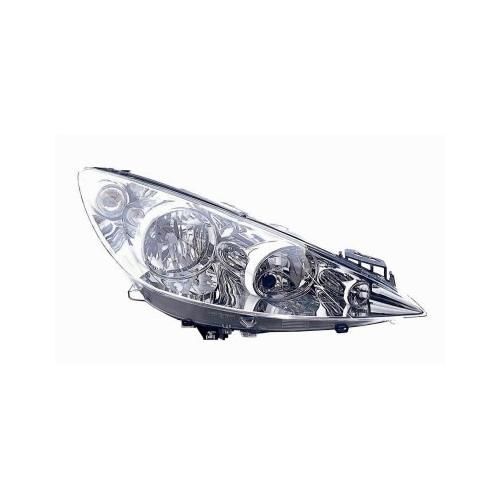 Phare Double Avant Droit 4/11 H7 H1moteur Elect. Pour Peugeot 308