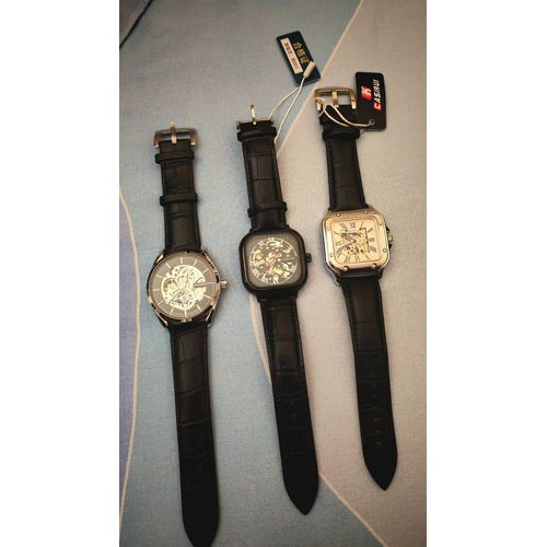Lot De 3 Montres Hommes Automatique