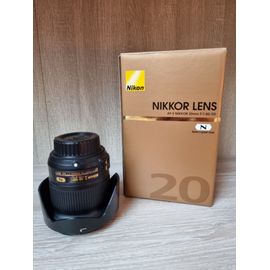 Objectif grand angle Nikon AF-S NIKKOR 20mm f/1.8G ED
