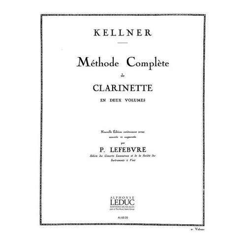 Johann-Peter Kellner : Méthode Complète De Clarinette Volume 2
