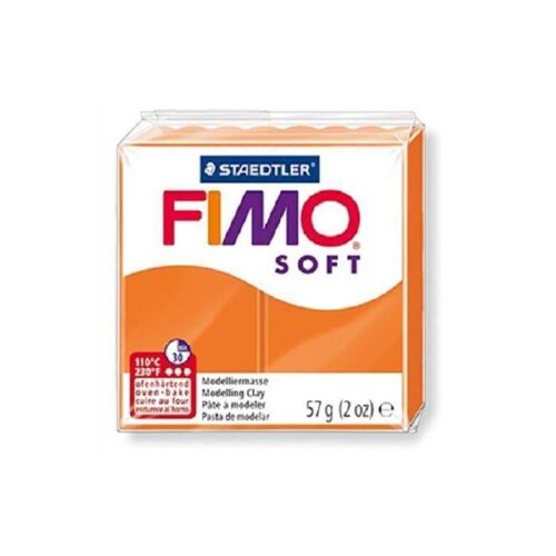 Fimo Boîte 6 Pieces Fimo Soft Mandarine