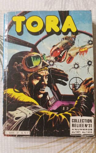 Tora - Collection Reliée Nº 31 - 4 Numéros Du 121 Au 124
