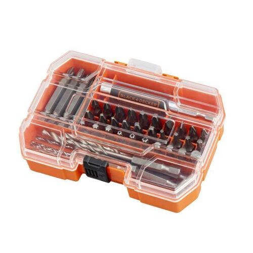 BLACK&DECKER Coffret 45 accessoires vissage A7234