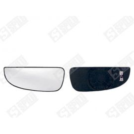 Glace De Rétroviseur Avec Support Côté Chauffeur Avec Dégivrage - Fiat Ducato 2.0 À Part. 07/2006