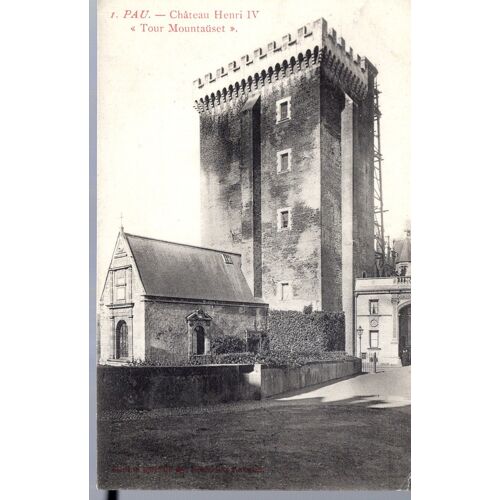 Carte Postale De Pau (Pyrénées Atlantiques) Le Château : Tour Mountaüset (Réf.1)