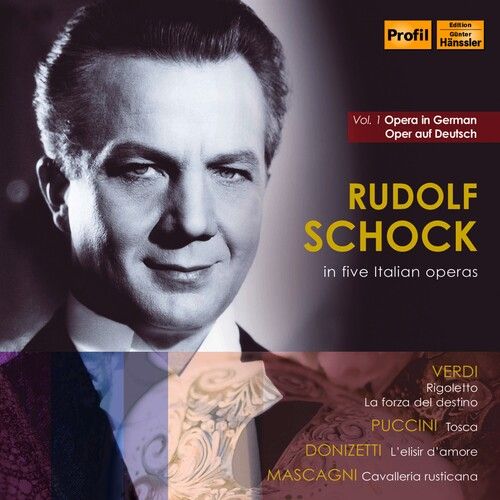 Rudolf Schock - Five Italian Operas 1 [Compact Discs] Boxed Set
