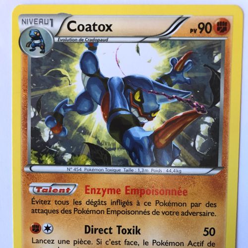 Coatox 59/114 Carte Pokemon