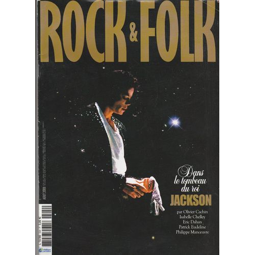 Rock & Folk Michael Jackson N° 504 - Dans Le Tombeau Du Roi