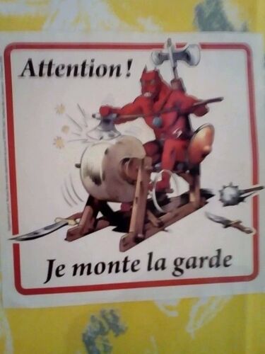 Supplément Autocollant Spirou 3669 Guilhem Bec Et Janssens Gully Spécial Moyen Age 06/08/2008.