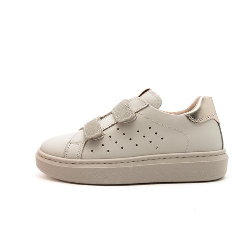 Sneakers Nerogiardini Porto Osso T.microglitter Plati T.brill Platino Tr
