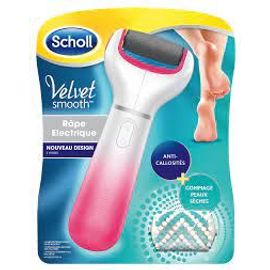 Scholl Velvet Smooth Râpe Électrique Anti Callosités + Gommages Peaux Sèches