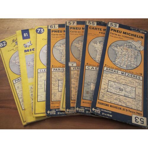 Collection Cartes Routières