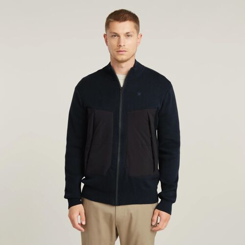 Pull En Maille Alfresco - Bleu Foncé - Hommes
