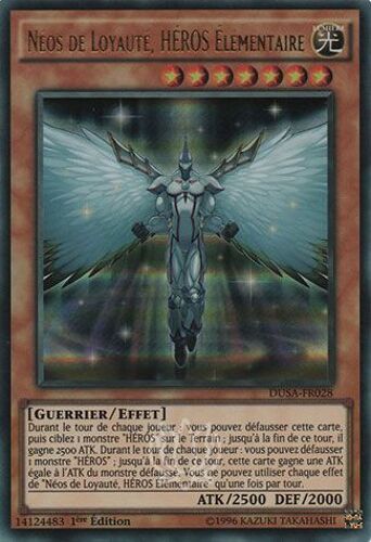 Néos De Loyauté, Héros Élémentaire - Dusa-Fr028 - Ultra Rare