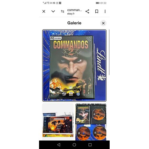 Jeu Pc Commandos 2 /7 /X2