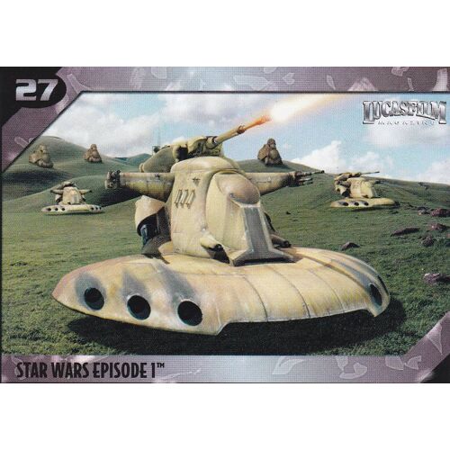 Carte De Collection - Lucasfilm Magazine - Star Wars Episode 2 - N°27