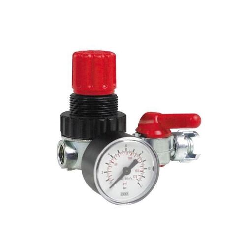 MICHELIN Détendeur + Mano + Robinet 1/4 F Blister