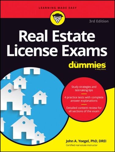 Real Estate License Exams For Dummies With Online Practice Tests