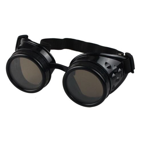 Accessoires Costume Lunettes Marron Protection Goggles Aviateur Motard Punk Steampunk Antique Gothique Rétro Vintage Anime Manga Black Sugar Boutique Lolita Mode Cosplay Déguisements Paris