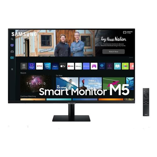 Samsung S27BM502EU - M50B Series - écran LED - Intelligent - 27" - 1920 x 1080 Full HD (1080p) @ 60 Hz - VA - 250 cd/m² - 3000:1 - HDR10 - 4 ms - 2xHDMI - haut-parleurs - noir