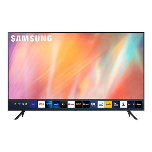 Samsung UE65AU7105K - 65" 7 Series TV LCD rétro-éclairée par LED - Smart TV - Tizen OS - 4K UHD (2160p) 3840 x 2160 - HDR - gris titan
