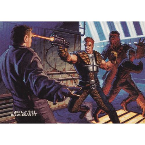Starwars - Shadows Of The Empire - Tradingcards Topps N°58