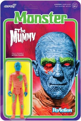 Super7 - Universal Monsters Reaction Figure - The Mummy (Costume Colors) [] A