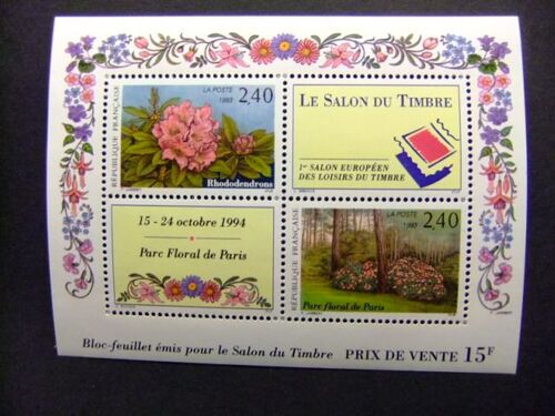 Francia France 1994 Salon Du Timbre Parc Floral De Paris Yvert 2849 /50 ** Mnh