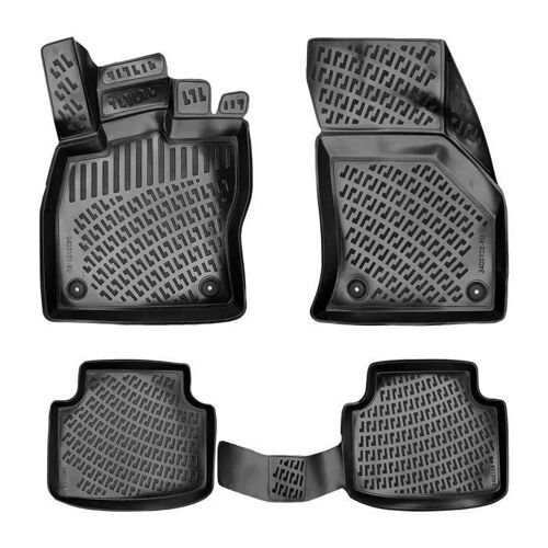 Tapis De Sol - Volkswagen - Passat (B8) 2015-2023 - Caoutchouc - Noir - Antidérapant