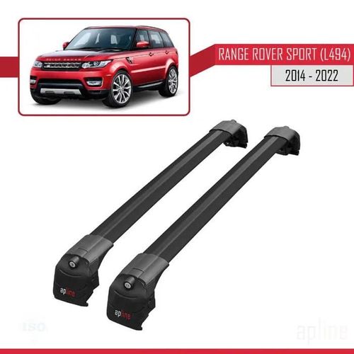 Compatible Avec Land Rover Range Rover Sport (L494) 2014-2023 Barres De Toit Ace-2 Railing Porte-Bagages De Voiture Noir