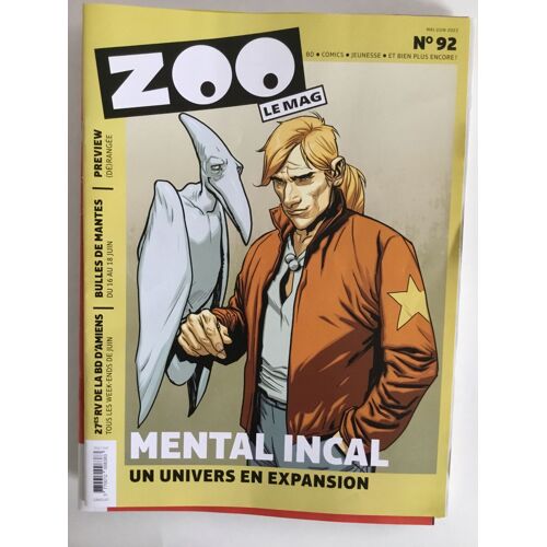 Zoo Le Mag 92 Mental Incal Interview De Mark Russell Exposition Zombillenium