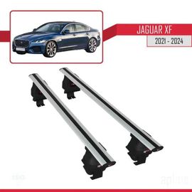 Barres De Toit - Ace-4 - Jaguar Xf 2021-2023 - Aluminium - Gris - Charge Utile 300 Kg