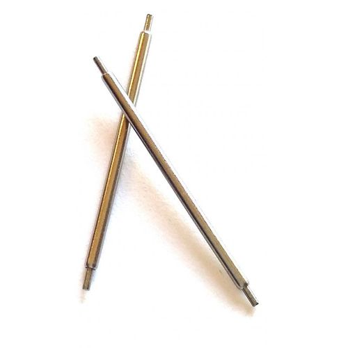 1,3 Mm Ø Largeur 7 Mm X 2 Anses /Tiges /Pompes Springbar Sans Arret Pour Montre