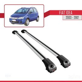 Barres De Toit - Fiat - Ace-1 - Aluminium Gris - Charge Utile 300 Kg - Installation Facile