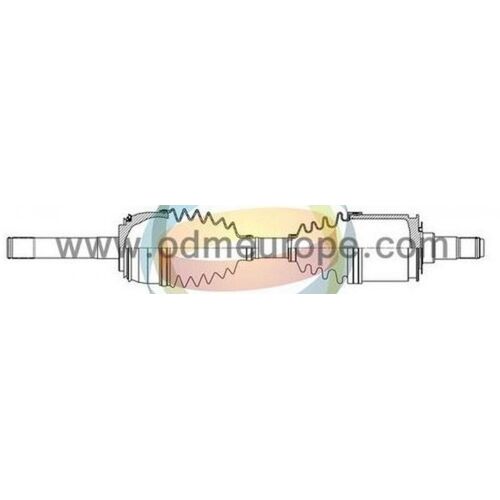 Arbre De Transmission (Cardan) Essieu Avant Droit - Neuf. Livraison Comprise - Kia Sportage 2.0i 4wd 04/1994-08/2003