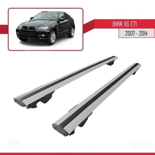 Porte-Bagages De Toit - Bmw - Hook - Aluminium - Gris - Charge Utile 300 Kg