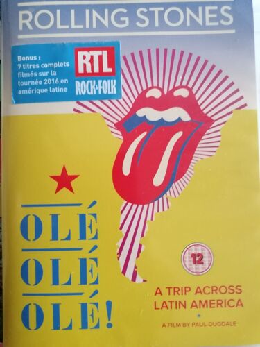 Dvd Rolling Stones " Live Latin America " 2017