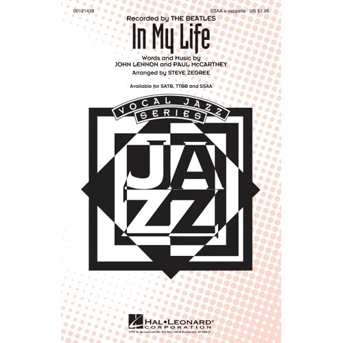 In My Life / Choral Score