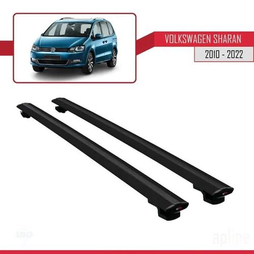 Barres De Toit - Volkswagen - Basic Modèle - Noir - Aluminium - Charge Utile 300 Kg