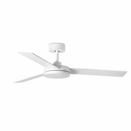 Faro Barth Ventilateur De Plafond Blanc Avec Lumière Led