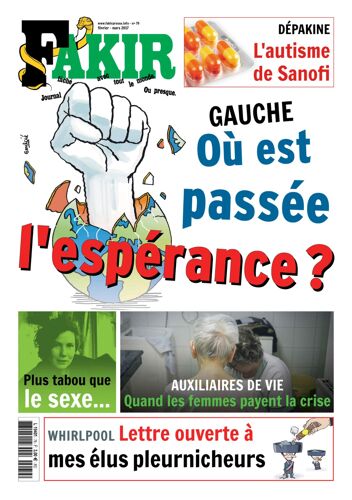 Fakir 79 Dépakine Autisme Sanofi, Auxiliaires De Vie (Avs), Whirlpool Amiens