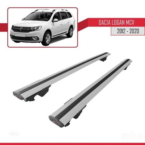 Porte-Bagages De Toit - Dacia - Hook - Aluminium - Gris - Charge Utile 300 Kg