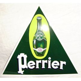 Plaque Publicitaire Perrier