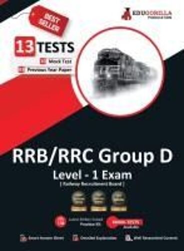 Rrb Group D Level 1 Exam 2023 (English Edition) - 10 Full Length Mock Tests And 3 Previous Year Papers (1300 Solved Questions) With Free Access To Online Tests
