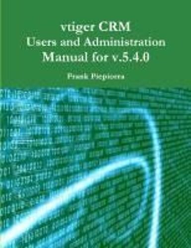 Manual For Vtiger Crm V5.4.0