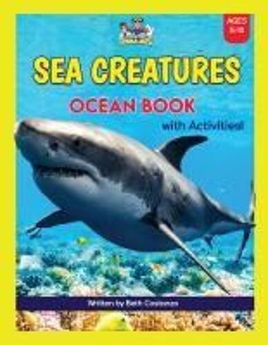 Super Fun Sea Creatures Ocean Book With Activities For Kids!