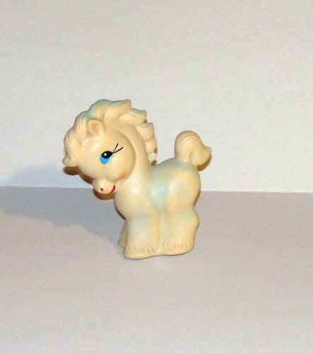 Figurine Cheval Ancien Pouet Pouet Petit Poney Rare