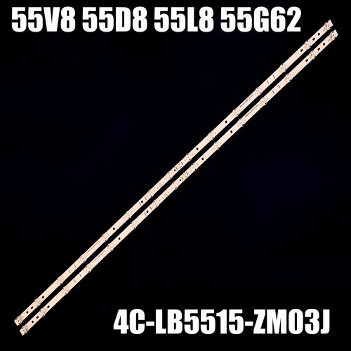 20 PCS For 10 TV Rétroéclairage LED 55HR330M15A0 4C-LB5515-HR04J, 55p715 55p725 55Sbishop 55F9 55F8 55S435 55S431 55P615 4C-LB5515-ZM03J HR06J HR03J ""Nipseyteko""