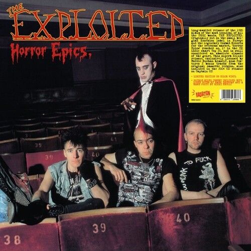 The Exploited - Horror Epics [Vinyl Lp] Colored Vinyl